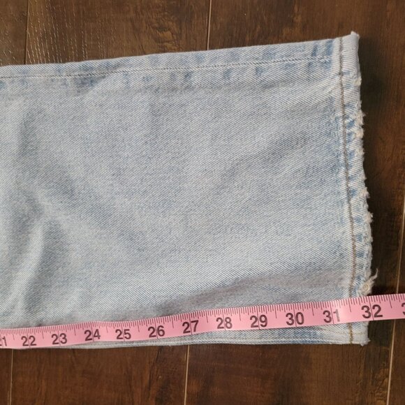 Agolde Kelly Relaxed Straight Jeans Womens 27 Denim Contemporary Y2K - Picture 7 of 7